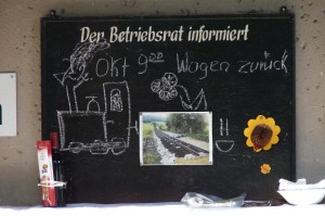 Werners Gartenbahn-Anlage-Infotafel